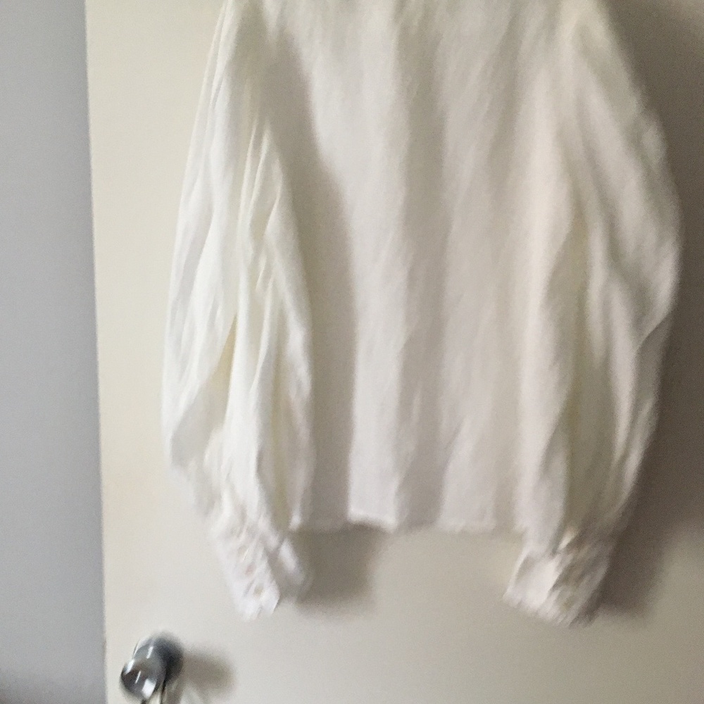 Doen White Ruffled Blouse - Picture 5 of 8